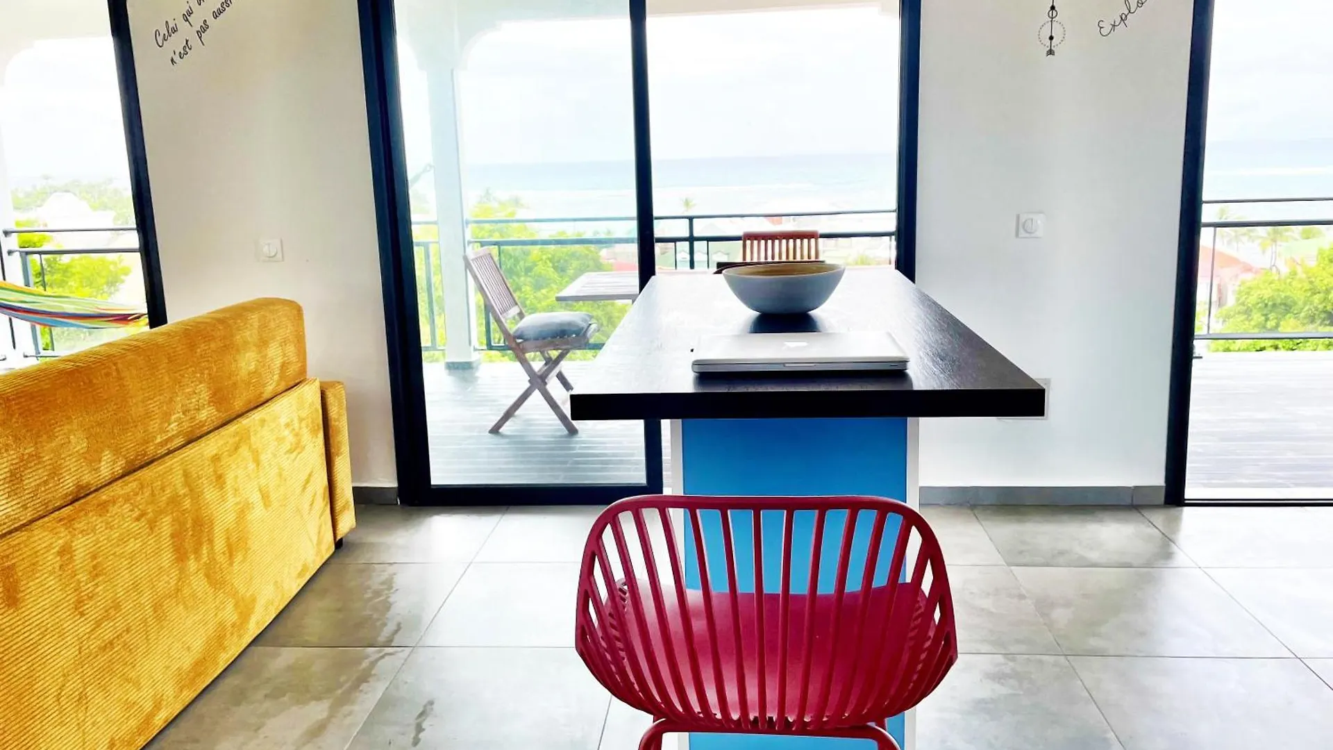 Apartament Vue Mer Panoramique, Confort Premium, Plage A 10 Min, A L'Oasis De Karukera Sainte-Anne